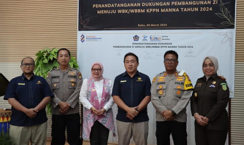 Kapolres BS Hadiri Penganugerahan Treasury Awards dan Penandatanganan Dukungan Pembangunan ZI Menuju WBK/WBBM 