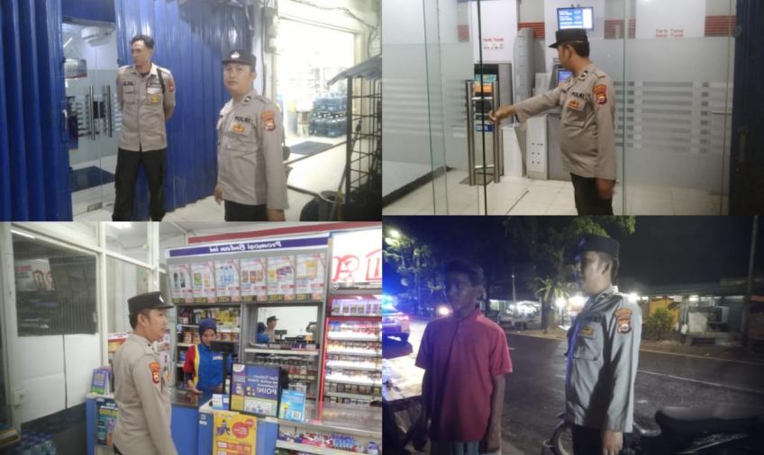 Ciptakan Harkamtibmas Polsek Kampung Melayu Patroli Dialogis 