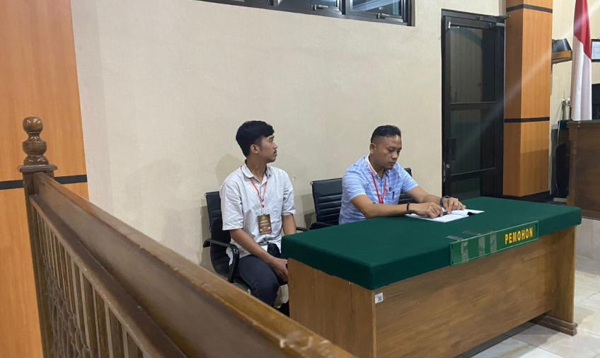 Sat Reskrim Polres Seluma Hadiri Sidang Tipiring Dugaan Tindan Pidana Pencurian Ringan di PN Tais