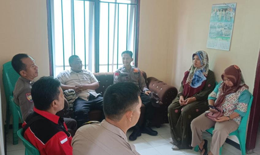 Sambangi Warga Binaan, Personel Kaur Selatan Harapkan Warga Jaga Sitkamtibmas 