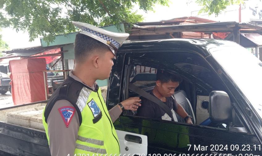 Polantas Edukasi dan Teguran yang Humanis Terhadap Pelanggar Lalu Lintas 