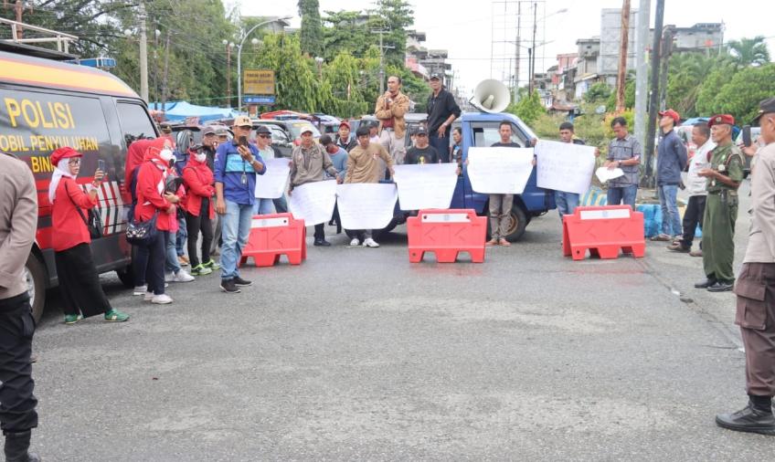 Polres BS, Gelar Pengamanan ASBS Hearing  Dengan DPRD Bengkulu Selatan  