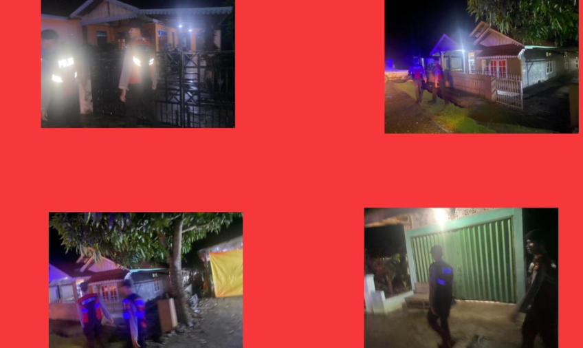 Patroli Bluelight  Sat Samapta Polres BS Cegah Aksi Tindak Pidana 3C