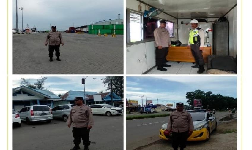 Potensi Rawan Kamtibmas, Polsek KSKP Pulau Baai Laksanakan Patroli 
