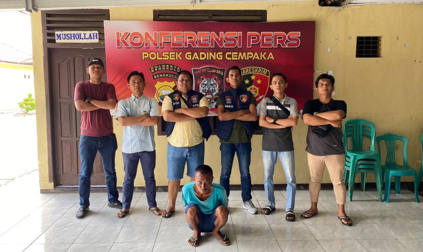 Polsek Gading Cempaka Tangkap Terduga Pelaku Penganiayaan 