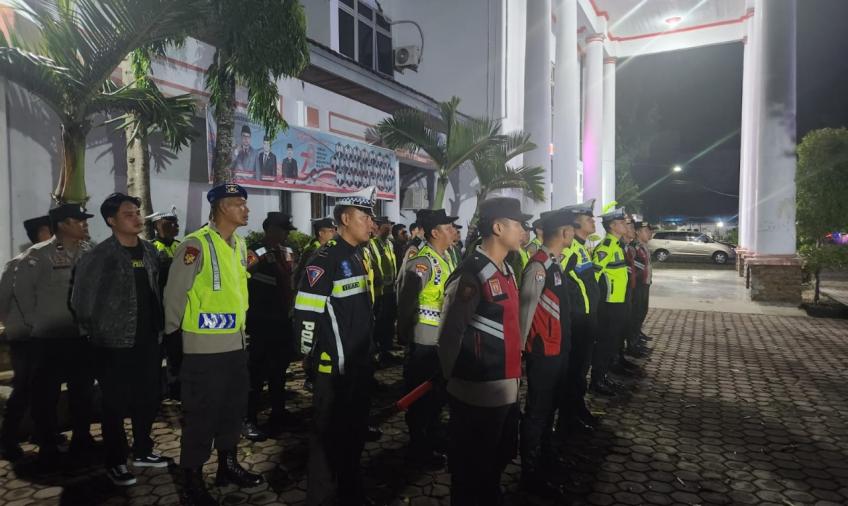 Gelar KRYD Polres BS, Untuk Jaga Kondusifitas Kamtibmas Pada Bulan Ramadhan  