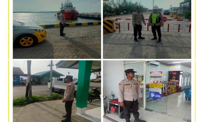 Berikan Rasa Aman Kepada Masyarakat, Personel Polsek KSKP Pulau Baai Patroli KRYD Siang
