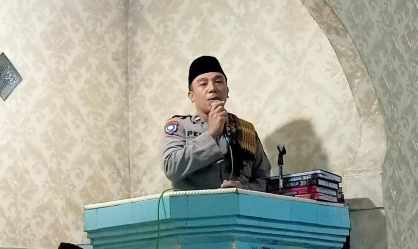 Polres Kepahiang Laksanakan Kegiatan Shalat Tarawih Bersama Polisi