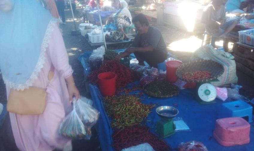 Minggu Pertama Ramadhan, Ini Perkembangan Harga Sembako di Pasar Wilkum Polres Bengkulu Selatan