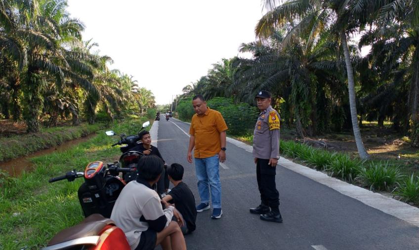 Patroli, Polsek Sukaraja Antisapasi Aksi Balap Liar Jelang Buka Puasa