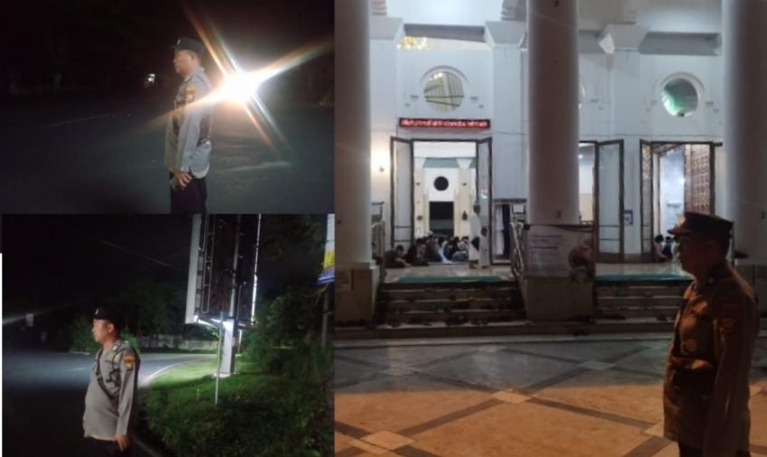 Personel Polsek Ratu Samban Patroli Subuh Cegah Aksi Balap Liar dan Gangguan Kamtibmas 