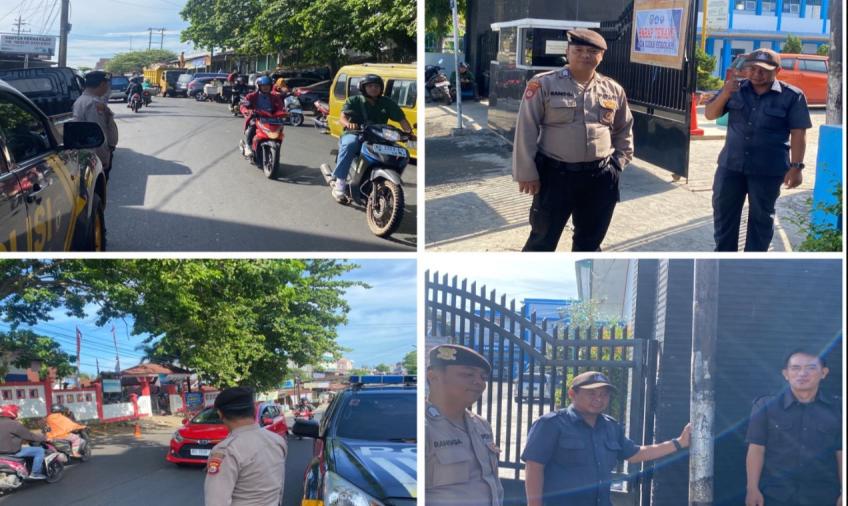 Cipatakan Wilayah Kondusif dan Aman, Sat Samapata Patroli Sambang dan Sampaikan Imbauan Kamtibmas 