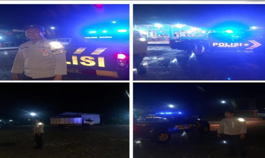 Patroli Presisi Polsek Manna Polres BS, Antisipasi Curat, Curas dan Curanmor Pada Bulan Ramadhan  