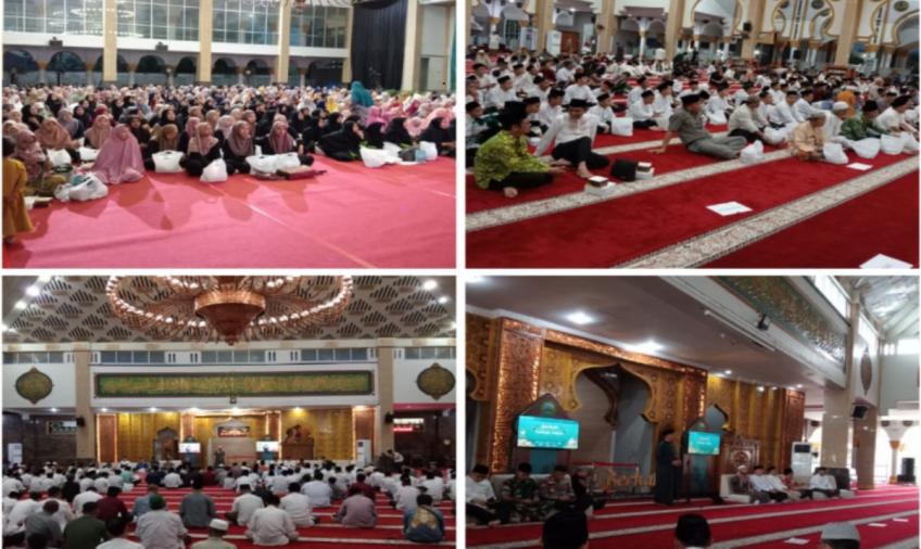 Personel Sat Intelkam Laksanakan Pengamanan Tabligh Akbar di Baitul Izzah 