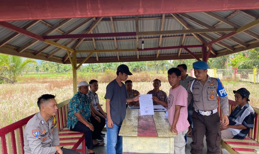 Gelar Perkara Restorative Justice, Polsek Lebong Tengah Hentikan Perkara Dugaan Tindak Pidana Penganiayaan