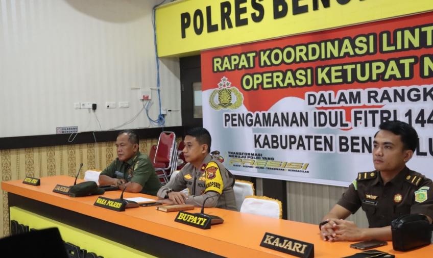 Polres Bengkulu Selatan Gelar Rakor Lintas Sektoral Jelang Ops Ketupat Nala 2024 