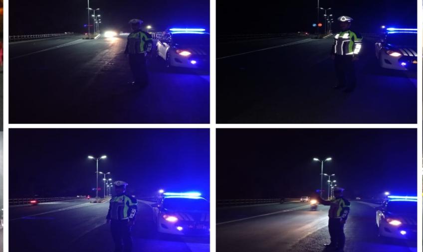 Polresta Bengkulu Patroli Blue Light, Cegah Terjadinya Tindak Pidana 3C dan Aksi Balap Liar