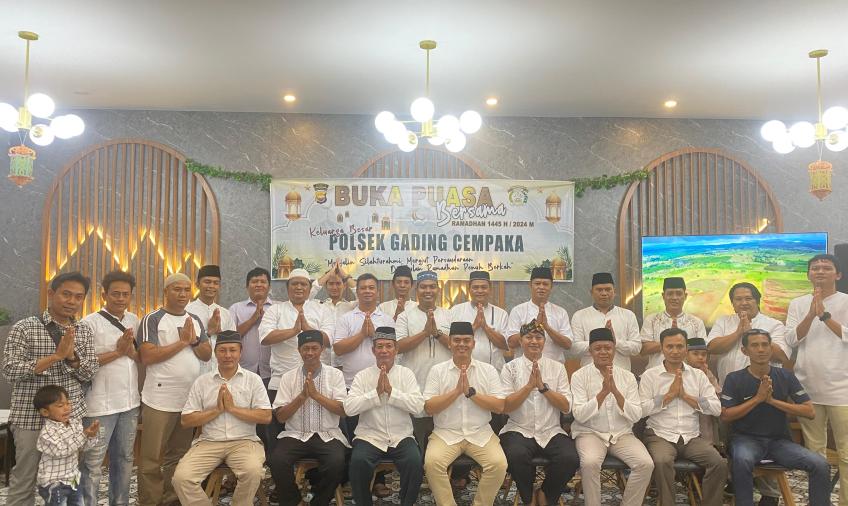 Semarak Ramadan, Polsek Gading Cempaka Buka Puasa Bersama 