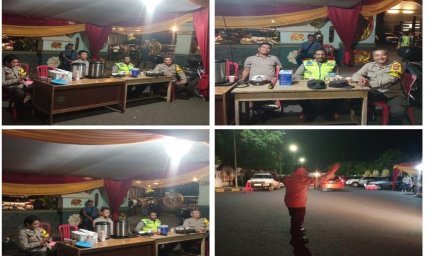 Polsek Teluk Segara Bersama Personel, Berikan Pengamanan Ibadah Perayaan Paskah Tahun 2024 di Gereja 