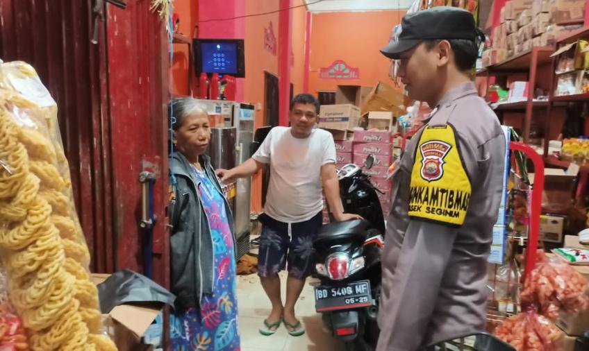 Imbauan Bhabinkamtibmas Polsek Seginim Kepada Warga Masyarakat Desa Babatan Ilir 