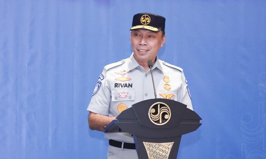 Pastikan Kesiapan Seluruh Personel, Dirut Jasa Raharja Pimpin Apel Pengamanan Mudik Lebaran 1445 H