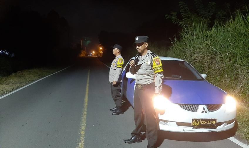 Tekan Kriminalitas, Polsek Curup Gelar Patroli Rutin Di Wilayah Hukumnya