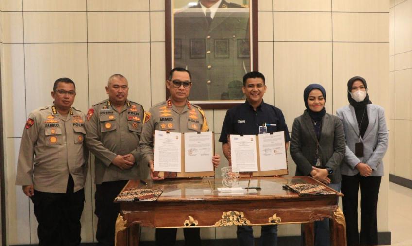 Perkuat Sinergitas, Kapolda Bengkulu Tandatangani PKS Bersama BRI