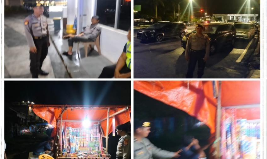 Patroli Malam, Satsamapta Polresta Bengkulu Sambangi Warga Sampaikan Imbauan dan Jaga Kamtibmas Kondusif 