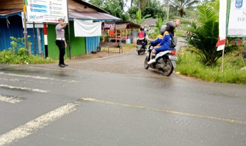 Morning Traffic Control Berikan Pelayanan Pada Masyarkat