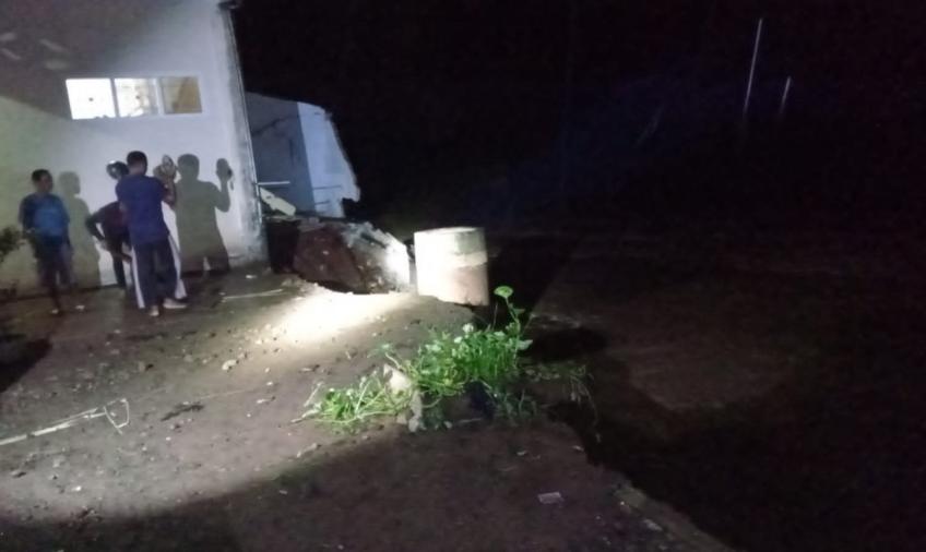 Akibat Arus Abrasi Sungai Alas, Satu Rumah Warga Rumah Alami Kerusakan 