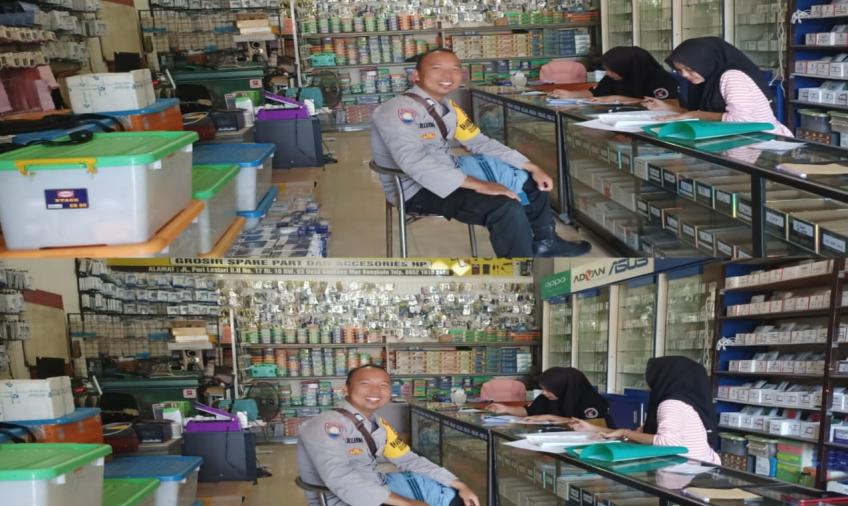 Sambangi Warga Binaan, Bhabinkamtibmas Polsek Kampung Melayu Sampaikan Pesan-Pesan Kamtibmas 