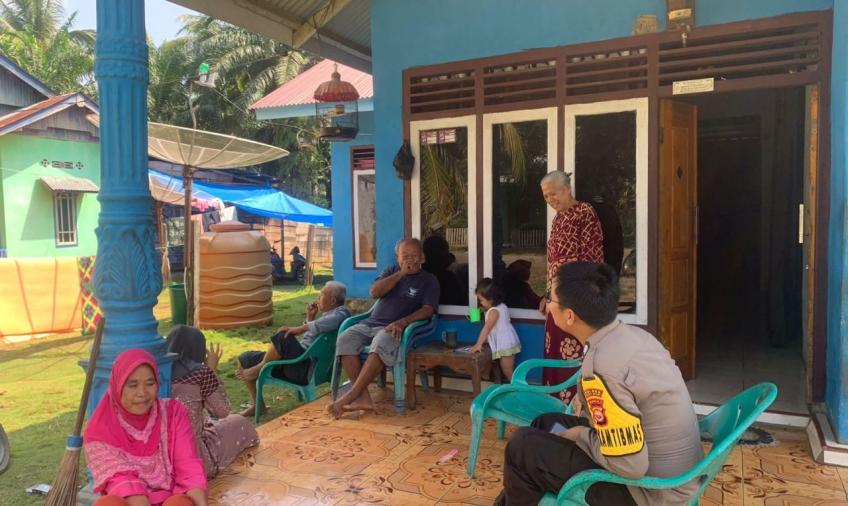 Wujudkan Situasi Kamtibmas yang Kondusif  Polsek Pino Raya Turunkan Bhabinkamtibmas ke Desa Binaan   