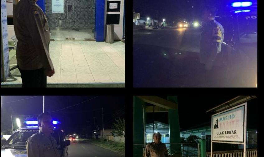Jaga Kenyamanan Ibadah Ramadan Polsek Pino Giatkan Patroli Presisi, Antisipasi Curat,Curas dan Curanmor 