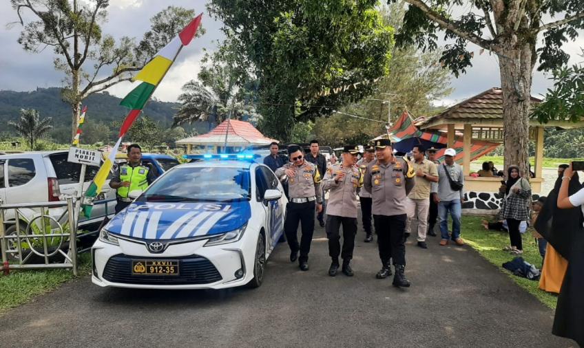 Kapolres Kepahiang Tinjau Tempat Wisata