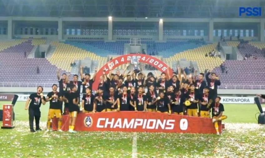 Tri Brata Rafflesia FC Juara Liga 4 Nasional 2025