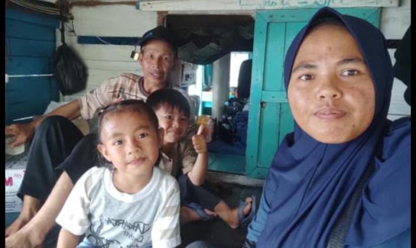 KM Althaf yang hilang kontak bawa satu keluarga menuju Pulau Enggano.