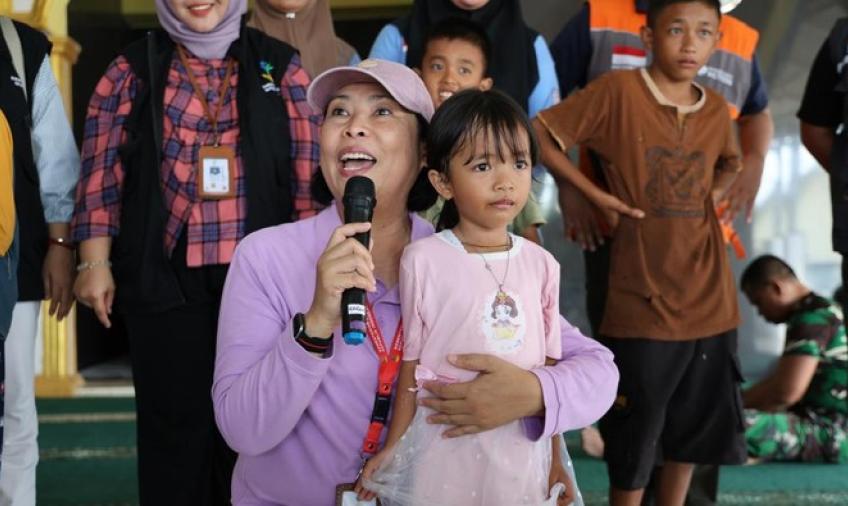 Kemensos Hadirkan Layanan Dukungan Psikososial bagi Korban Gempa Bengkulu