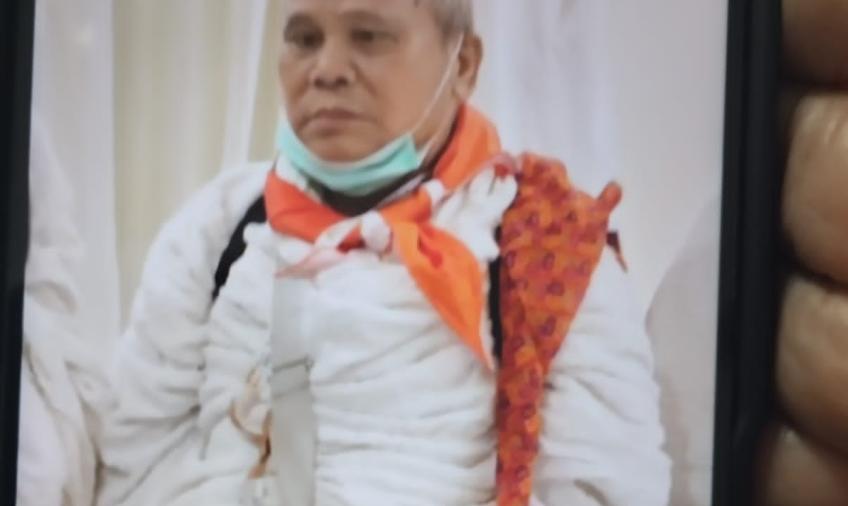 Jemaah haji asal Kabupaten Bengkulu Selatan, Isarno bin Alikemat Jelimbar.
