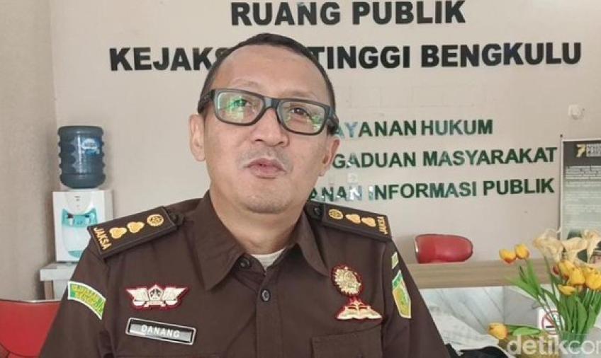 Kasi Penyidikan Tindak Pidana Khusus Kejati Bengkulu, Danang Prasetyo. 