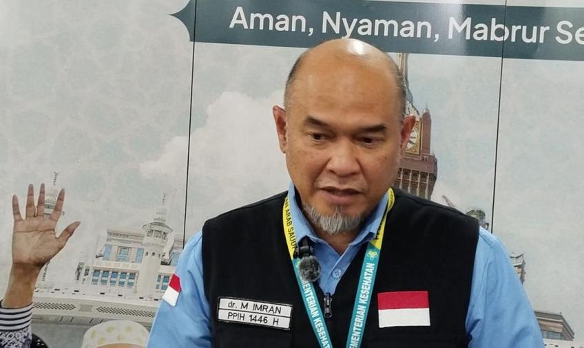 Petugas Penyelenggara Ibadah Haji (PPIH) Daerah Kerja Makkah, dr. M. Imran.