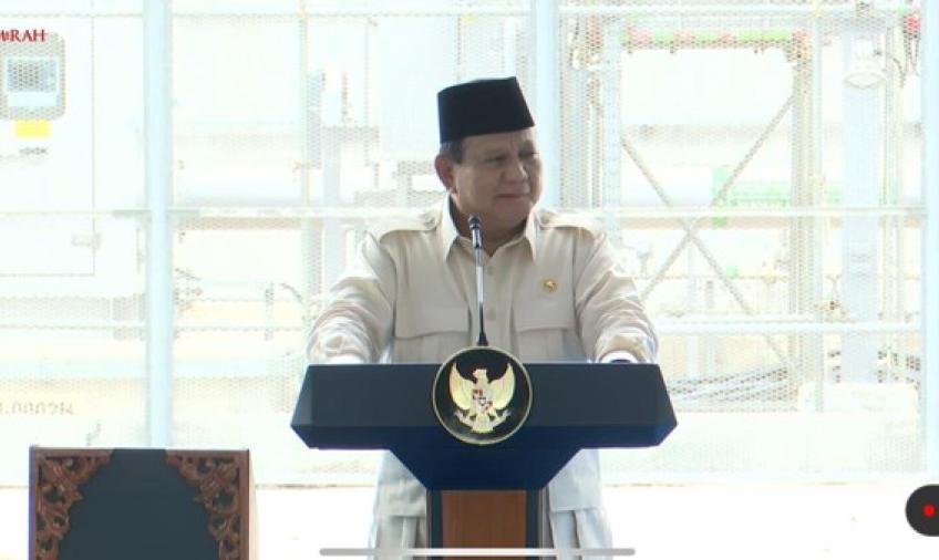 Presiden RI Prabowo Subianto. (Inspirasinews.co.id)
