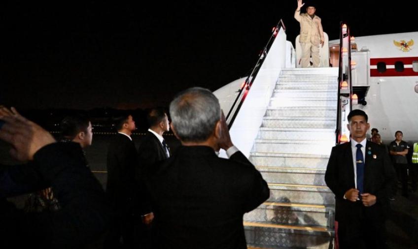 Prabowo Penuhi Undangan Presiden Vladimir Putin.