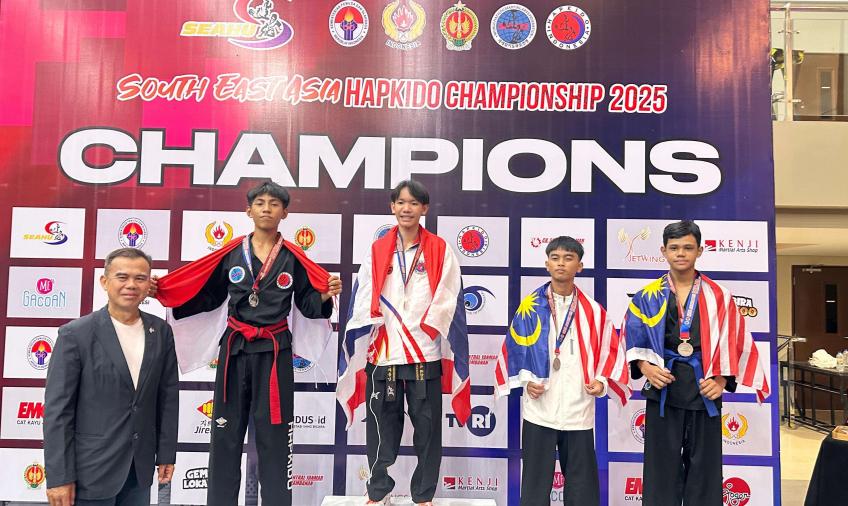 Atlet Hapkido Bengkulu Raih Perak di Kejuaraan Internasional SEAHU 2025 Yogyakarta