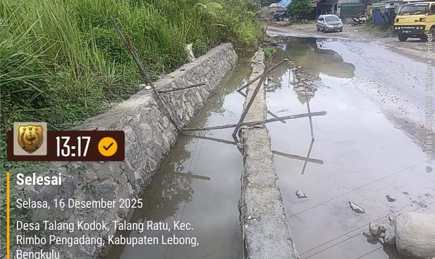 Proyek infrastruktur Badan Penanggulangan Bencana Daerah (BPBD) Provinsi Bengkulu 