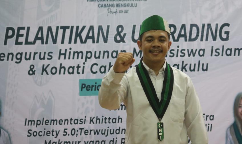 Ketua Umum HMI Cabang Bengkulu, Anjar Wahyu