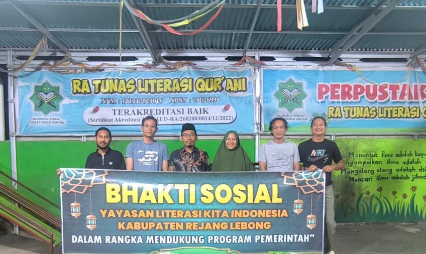 Yayasan Literasi Kita Indonesia Bengkulu Kabupaten Rejang Lebong